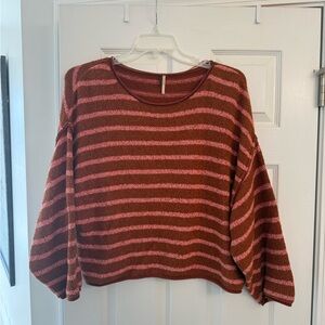 Free People Bardot Drop Shoulder Sweater